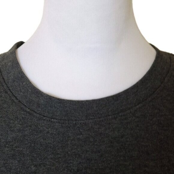 ATHLETIC WORKS GREY CUT-OFF SWEATSHIRT SIZE MEDIUM - Picture 2 of 5